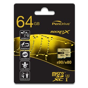 PenDrive microSDXC RocketX 64GB Card UHS-1 Class3